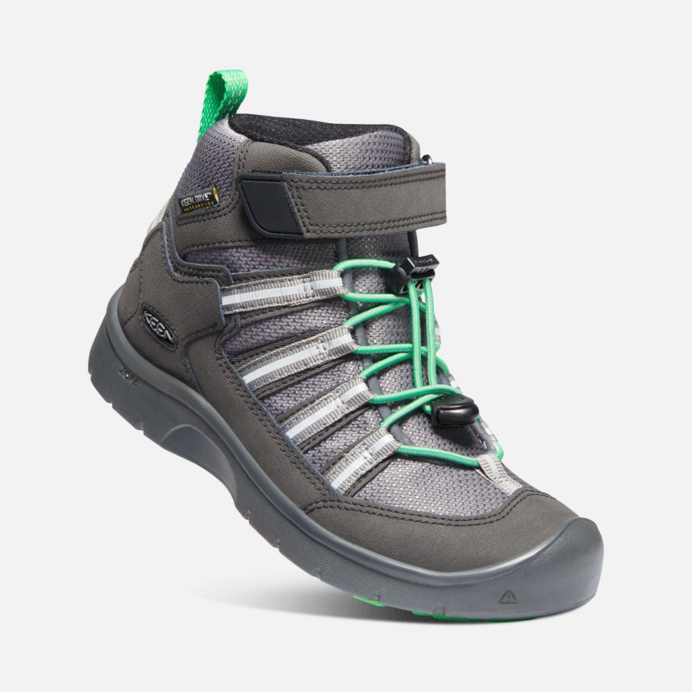 Keen Sneaker Bot Çocuk Gri/Yeşil - Hikeport Ii Sport Waterproof - Türkiye XMKY30591